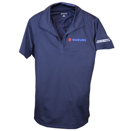 Women's SUZUKI ECSTAR Polo, Navy picture