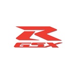 GSX-R Die Cut Decal Reflective Red