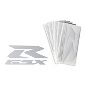 GSX-R Die Cut Decal Reflective White