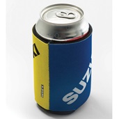 Suzuki Can Koozie Blue/Yellow