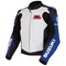 GSX-R Leather Jacket, Blue/White Image 2