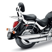 Chrome Saddlebag Supports