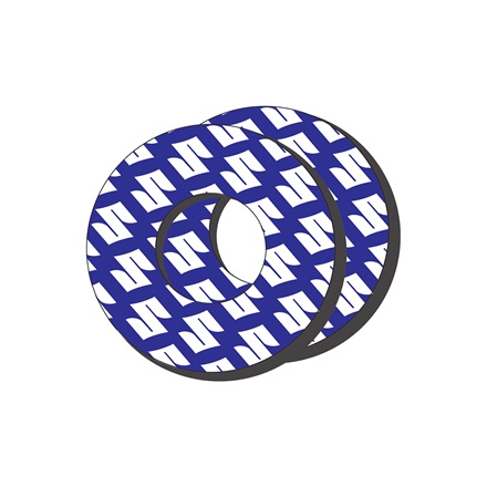 Grip Donuts, Blue/White picture