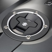 Fuel Cap Decal, Black Grain