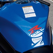 Blue GSX-R Tank Pad