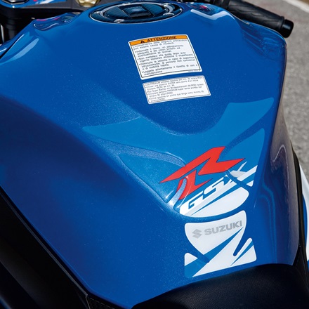 Blue GSX-R Tank Pad picture