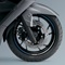 Front Wheel Decal (Blue/White V1) Image 1