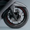 Front Wheel Decal (Red/White V1) Image 1