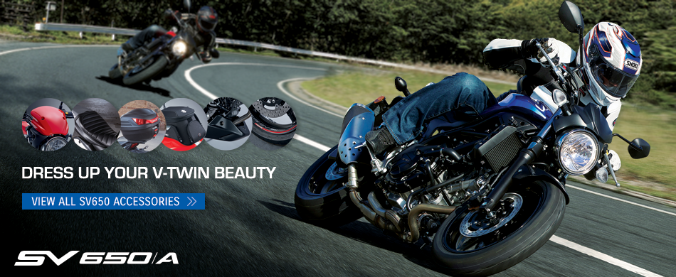 SV650 Accessories - Shop Now